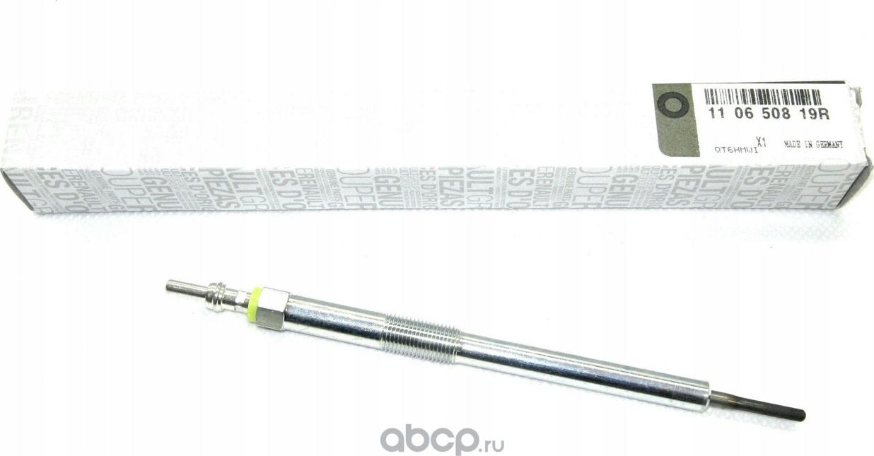 Свеча накаливания (накала) Renault. Артикул 110650819R