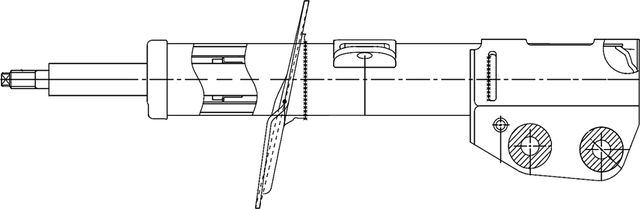 Амортизатор CTR. Артикул GY0397G