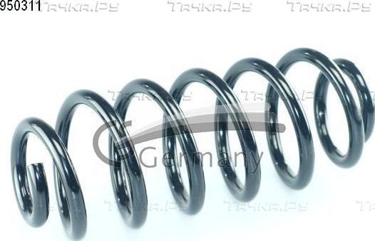 Пружина подвески CS-Germany задняя для SEAT Altea I 2006-2009. Артикул 14.950.311