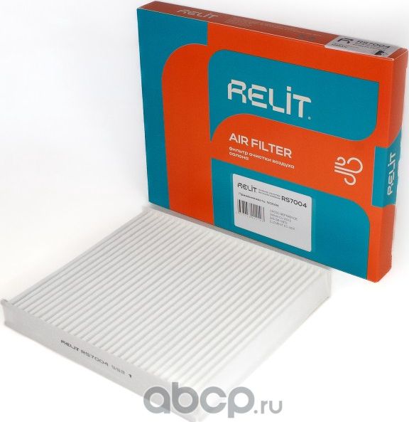 Фильтр очистки воздуха салона (Relit). Артикул RS7004