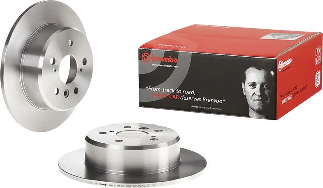 Тормозной диск Brembo задний для Lexus ES I 1991-1997. Артикул 08.9179.10
