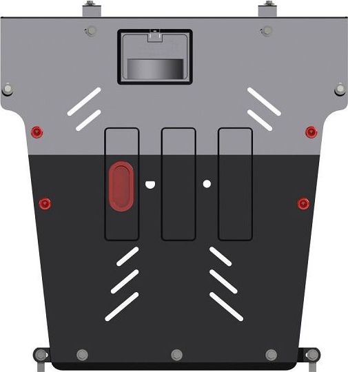 Защита Шериф (2,0 мм) для картера и КПП Ford Mondeo III B5Y, B4Y 2002-2006. Артикул 08.0334