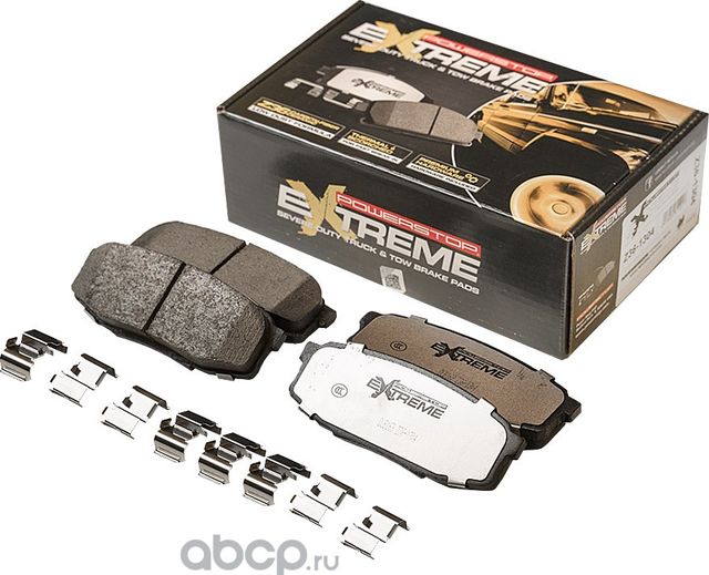 Задние керамические колодки Extreme Truck & Tow Z36 PowerStop 36-1304. Артикул 361304