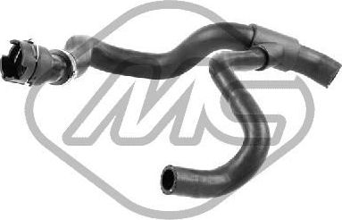 Патрубок радиатора (системы охлаждения) Metalcaucho для Ford Mondeo III 2001-2007. Артикул 09299