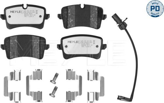Тормозные колодки Meyle PD задние для Audi A7 I (4G) 2010-2018. Артикул 025 252 1417/PD