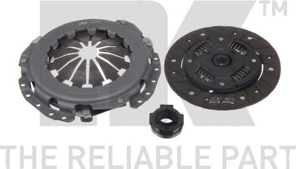 Сцепление (комплект) NK 3 in 1 kit для Fiat Seicento I 1998-2010. Артикул 132361