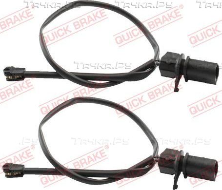 Датчик износа тормозных колодок  Quick Brake передний для Audi S5 II (F5) 2016-2026. Артикул WS 0416 A