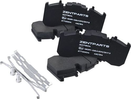 Тормозные колодки Zentparts. Артикул Z07904
