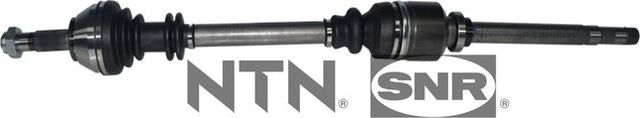 Полуось (привод в сборе, приводной вал) NTN / SNR передняя передняя правая для Fiat Ducato I 1985-1994. Артикул DK66.012