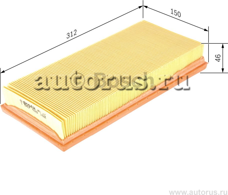 Фильтр воздушный (Bosch). Артикул 1987429152