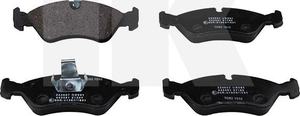 Тормозные колодки NK. Артикул 223607