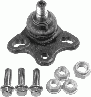 Шаровая опора Lemforder передняя правая/левая нижняя для Mercedes-Benz Vaneo 2002-2005. Артикул 26016 02