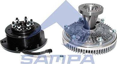 Муфта вентилятора (вискомуфта) Sampa. Артикул 060.493