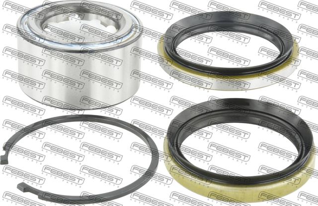 Ступичный подшипник (комплект) Febest. Артикул DAC386433-36KIT