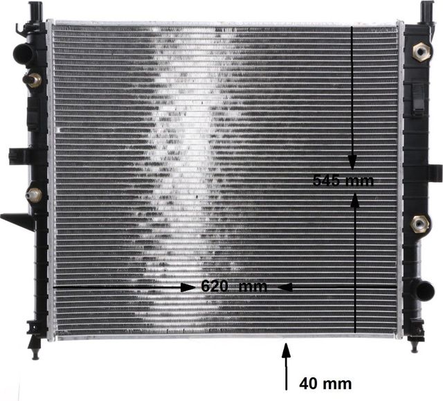 Радиатор охлаждения двигателя Mahle Behr для Mercedes-Benz M-Класс I (W163) 1998-2005. Артикул CR 551 000S