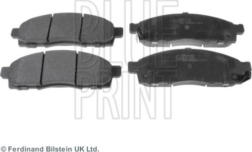 Тормозные колодки Blue Print. Артикул ADN142161