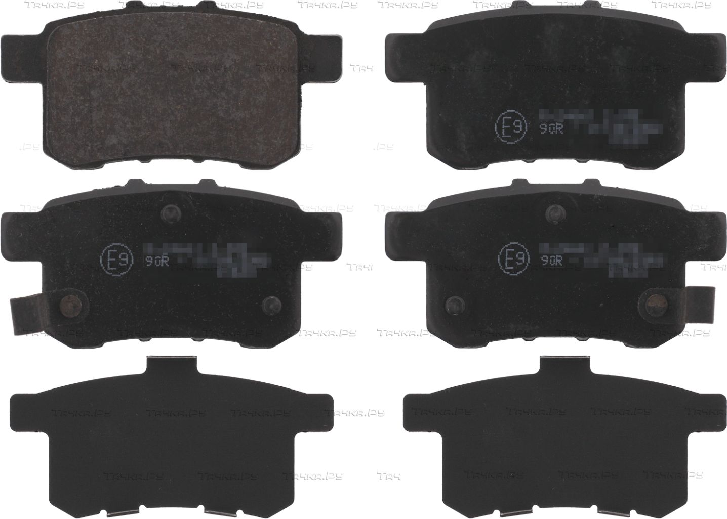 Тормозные колодки Blue Print. Артикул ADH24281