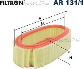 Воздушный фильтр Filtron для Renault Sandero II 2007-2011. Артикул AR 131/1