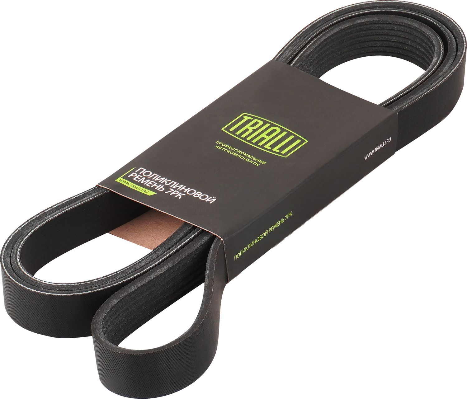 Приводной ремень поликлиновой Trialli (EPDM (Этилен-пропиленовый каучук)). Артикул 7PK2090