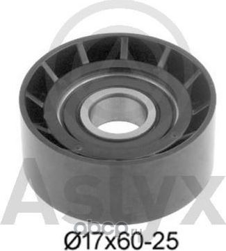 РОЛИК OPL MOVANO/VIVARO/REN AVANTIME/CLIO/KANGOO/LAGUNA/MEGANE 1,4/1,6/1,8/2,0/1 (Aslyx). Артикул AS202530