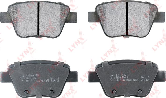 Тормозные колодки LYNXauto. Артикул BD-8049
