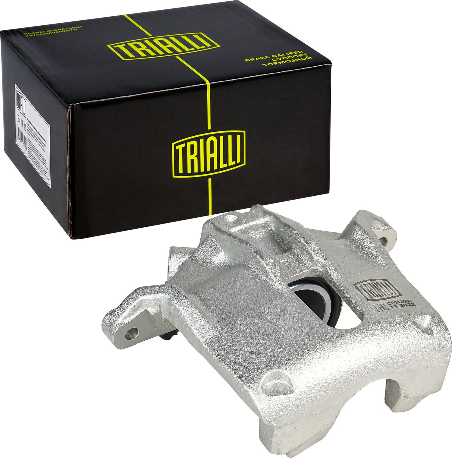 Тормозной суппорт Trialli передний правый для Peugeot 301 I 2012-2026. Артикул CF 012008